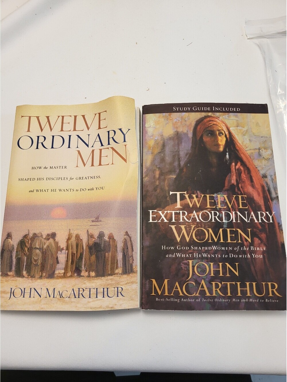 Set of Two Books by John MacArthur: Twelve Ordinary Men & Twelve Extraordinary